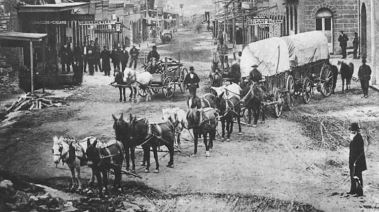 Helena MT in the 1870s